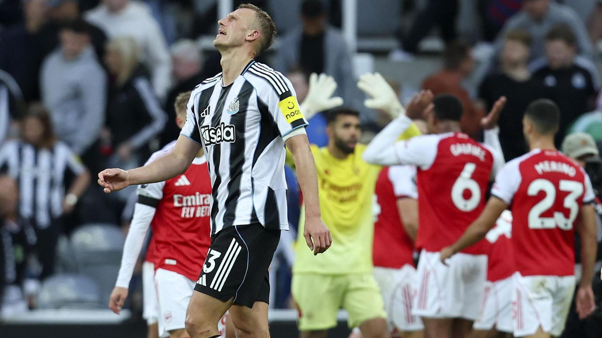 دن برن: نیوکاسل باید مثل آرسنال "زشت‌تر" بازی کند